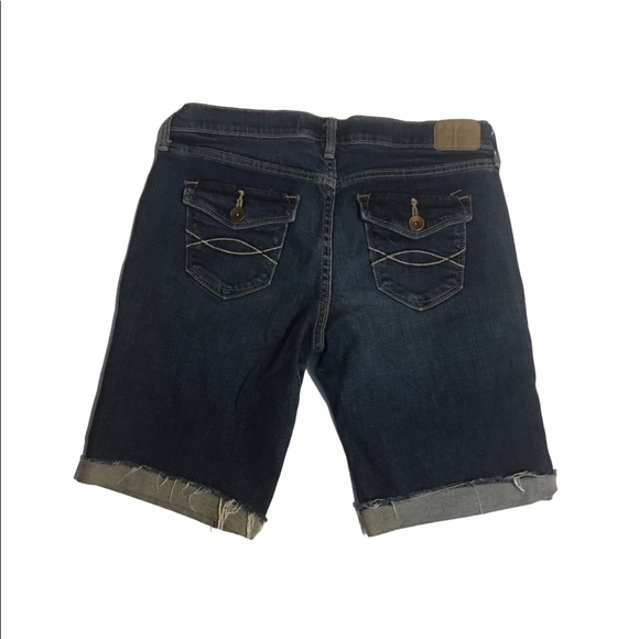 Abercrombie & fitch knee High denim shorts - Picture 3 of 5